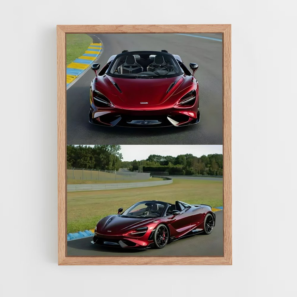 Poster magnifique lt araignée – affiche Mclaren (vue 4)